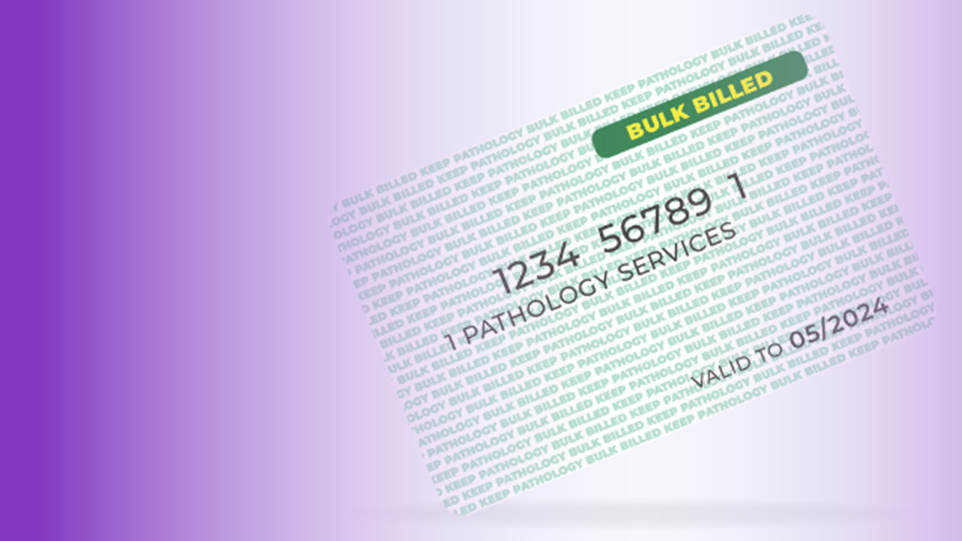 Article - Keep pathology bulk billed